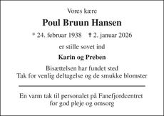 Announcement