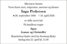 Announcement