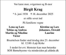 Announcement