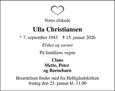 Announcement