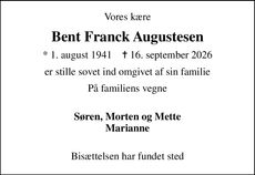 Announcement