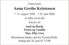 Announcement