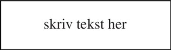 skriv tekst her