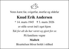 Announcement
