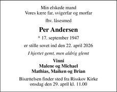 Announcement