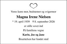 Announcement