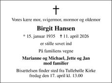 Announcement
