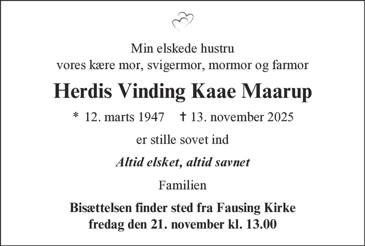 Herdis Vinding Kaae Maarup