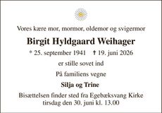 Announcement