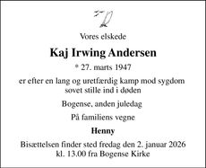 Announcement