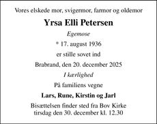 Announcement