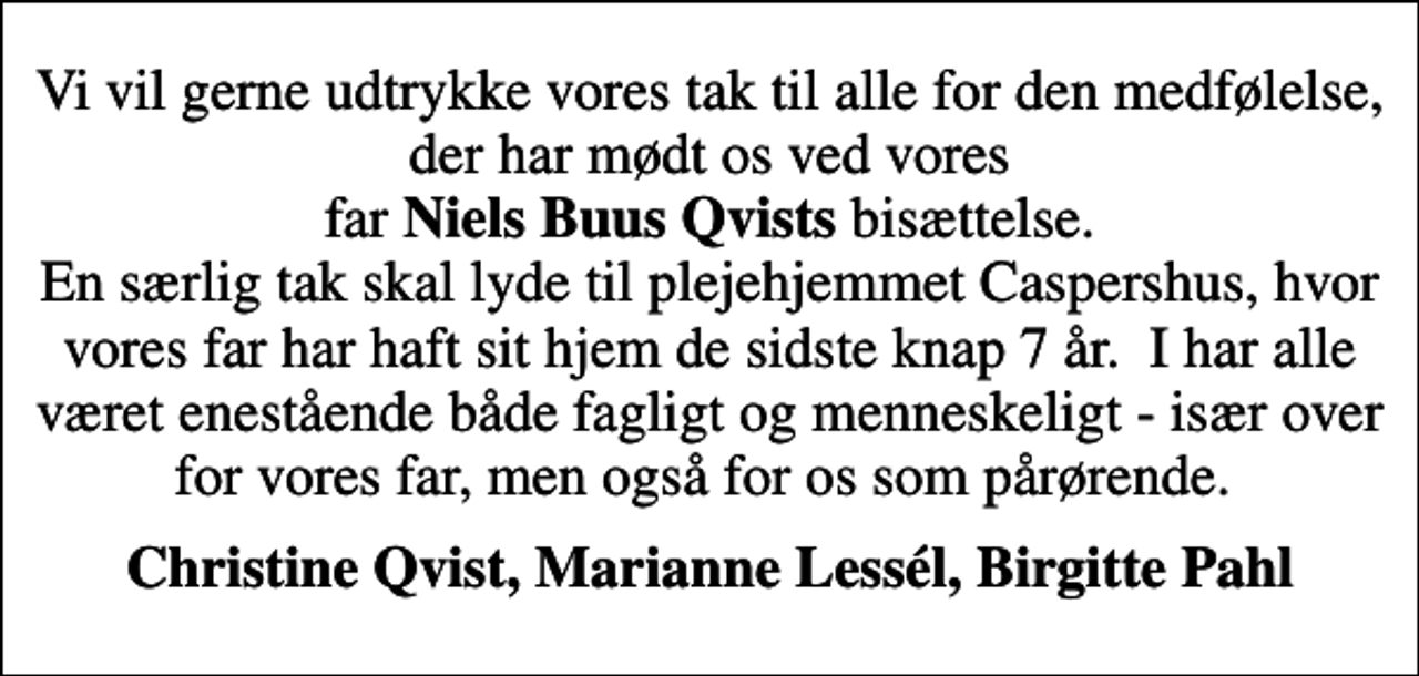 <p>Christine Qvist, Marianne Lessél, Birgitte Pahl</p>
