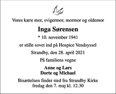 Announcement