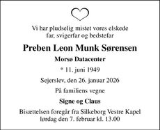 Announcement