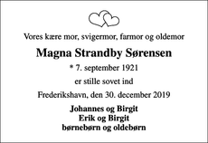 Announcement