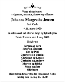 Announcement