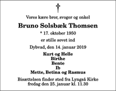 Announcement