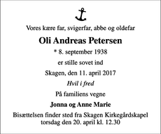 Announcement