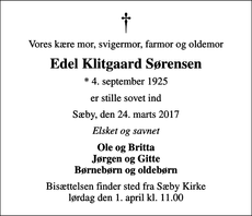 Announcement