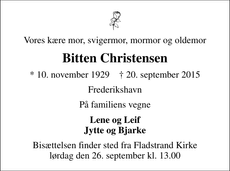 Announcement