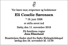 Announcement