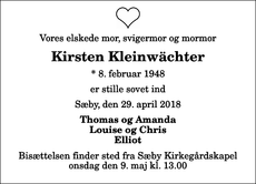 Announcement
