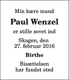 Announcement