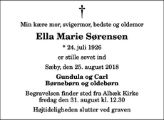 Announcement