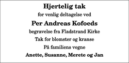 Announcement