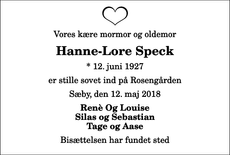Announcement