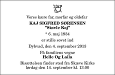 Announcement