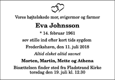 Announcement
