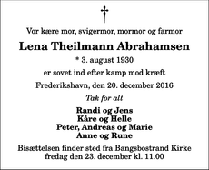 Announcement