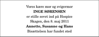 Announcement