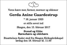 Announcement