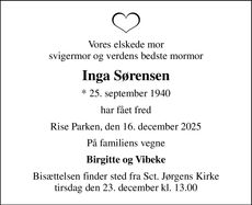 Announcement