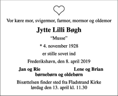 Announcement