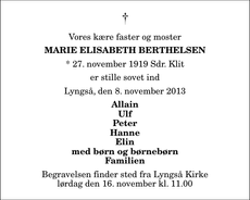 Announcement