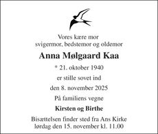 Announcement
