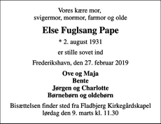 Announcement