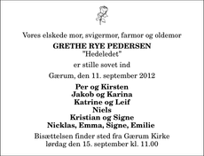 Announcement