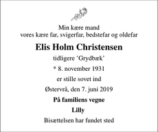 Announcement