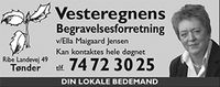 Vesteregnens Begravelsesforretning logo