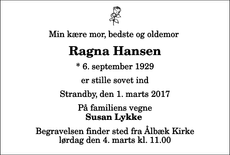 Announcement