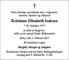 Announcement