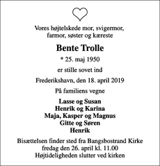 Announcement