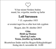 Announcement
