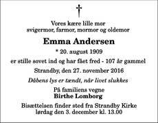 Announcement