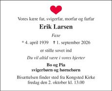 Announcement