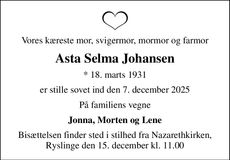 Announcement